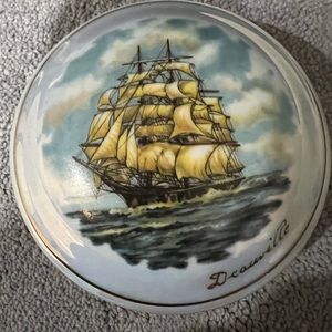 Vintage Limoges Porcelain Trinket Box